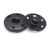 Flying Horse66 Boutons pression en métal antirouille 25 mm | Lot de 10 boutons pression en laiton