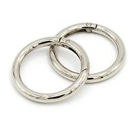 Flying Horse66 Mousqueton Rond à Ressort, Anneau en O pour Porte, Boucle Porte-Clés (42 mm)