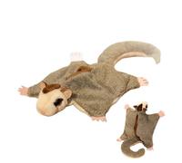 Flying Jouet en peluche écureuil - animale magnétique réaliste pour ou adolescents | Coussin douillet pour animaux de compagnie - Mascottes - Réplique Huggie Buddy Lovey Puppet Minia