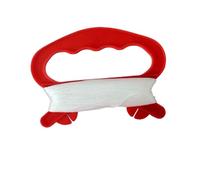 Flying Kite Line - Roue réutilisable résistante aux intempéries - Enrouleur haute résistance pour enfants - 50 m - Rouge