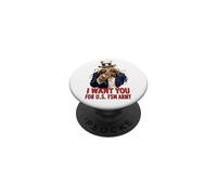 Flying Spaghetti Monster (FSM, États-Unis), drôle, Vintage, rétro, vétéran PopSockets PopGrip Adhésif