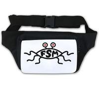 Flying Spaghetti Monster Mini Sac banane Blanc