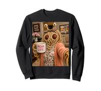 Flying Spaghetti Monster Selfie Pastafarian Humour Mom Love Sweatshirt