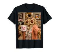 Flying Spaghetti Monster Selfie Pastafarian Humour Mom Love T-Shirt