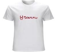 Flying Spirit Band Soulfly Torrent Metal Heavy Metal Rock Men's T Shirt Unisex Tee White S