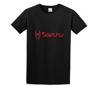 Flying Spirit Band Soulfly Torrent Metal Heavy Metal Rock T-Shirt Black S