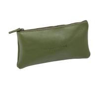 Flying Spirit trousse en cuir Plate 22x11cm - Kaki