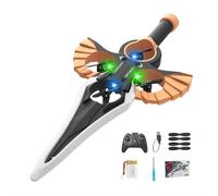 Flying Sword Planeur RC contrôlé avec pilote automatique et stabilisateur gyroscopique, avion de cascade à 3 vitesses, jouet d'extérieur facile à piloter pour adultes et adolescents (modèle de poignée