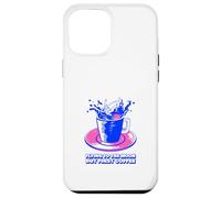 Flying to The Moon But First Coffee (déclaration Amusante) Coque pour iPhone 12 Pro Max