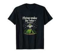 Flying Under The Radar UFO Pun Graphic T-Shirt