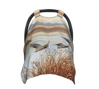 Flying Wild Duck Housse de siège auto douce pour bébé Housse d'allaitement pour bébé fille et garçon