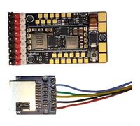 FlyingRC F4WSE Pro Contrôleur de vol pour drone FPV à aile fixe - Compatible ArduPilot - 12 canaux, circuit imprimé en cuivre épais 20Z, double 5 V BEC, mini-carte USB, support LED