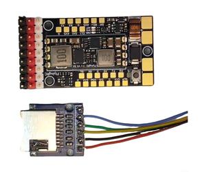 FlyingRC F4WSE Pro Contrôleur de vol pour drone FPV à aile fixe - Compatible ArduPilot - 12 canaux, circuit imprimé en cuivre épais 20Z, double 5 V BEC, mini-carte USB, support LED