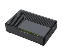 FLYINGVOICE Adaptateur téléphonique analogique FTA5102E2, 2 ports FXS, 2 lignes SIP, 2 ports LAN, conférence 3 voies, prend en charge FAX sur IP via T.38, T.30 FAX avec G.711, ATA pour PME, hôtel,