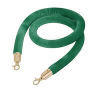 FLYIODFCXV Barrières en Corde de Velours Stanchion(Green B,1.8m/6ft)