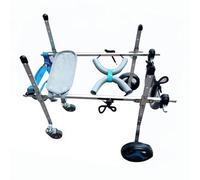 FLYIODFCXV Fauteuil Roulant pour Chiens Dispositifs de Promenade for Animaux blessés avec Roues, mobilité légère assistée for la récupération des Membres(S)