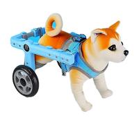 FLYIODFCXV Fauteuil Roulant pour Chiens Poussette légère for Les Pattes arrières, 2 Roues for Chien et Chat, en Alliage d'aluminium(L)