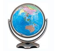FLYIODFCXV Globe, Globe éducatif avec Support, Carte, lumière LED, Constellation, marquage de Texte Clair