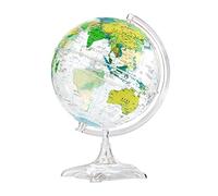 FLYIODFCXV Globe, Globe Rotatif Automatique à 360 °, 8.5 Pouces, avec Carte du Monde, éducatif, marquage de Texte Clair