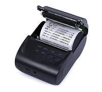 FLYIODFCXV Imprimante Thermique de Tickets, Mini imprimante d'étiquettes, Mini Bluetooth, de Tickets Caisse, USB, Portable, sans Fil, for 58 mm, Fournitures Bureau(Printer)