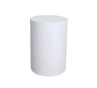 FLYIODFCXV Plateforme ronde pour mannequin, Socle d'affichage rond, socle cylindrique, supports de base plate-forme décoration d'événement fête, for mannequin collection(White,40x60/15.7x23.6in)