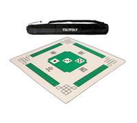 FLYIODFCXV Tapis de Table de mah-Jong, Tapis de Jeu Enroulable et antidérapant for Mahjong Poker