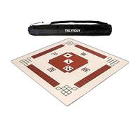 FLYIODFCXV Tapis de Table de mah-Jong, Tapis de Jeu Enroulable et antidérapant for Mahjong Poker