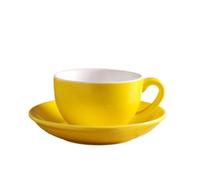 FLYIODFCXV tasse à café, Grande capacité 300 ml, tasse à latte, thé de l'après-midi, café noir(1)