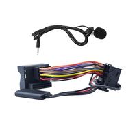 Flylin Adaptateur de Musique Bluetooth AUX, Module de câble de Musique Bluetooth AUX in 12 Broches avec Microphone, système Mains Libres Compatible avec autoradio RCD210 RCD310 RCD510 RNS510