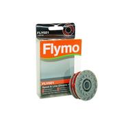 Flymo 5139371909 Bobine double fil pour coupe-bordure Compatible FLY021 FLY21 Modèles Contour Mini Trim Multi Trim Power Trim et Revolution
