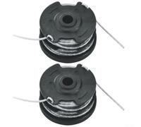 Flymo Bobine de fil de débroussailleuse 6 m de long 0,6 mm de diamètre - Corde en nylon robuste pour outil de bordure de pelouse Contour 500 Power Plus (2 pièces)