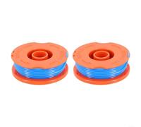 Flymo Bobine de fil de débroussailleuse compatible avec mini Trim Auto ET20 Multi Trim CT250 REV2000 FLY020 5137651-90 Double fil en nylon (2 pièces)