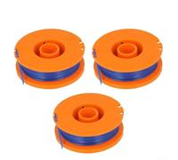 Flymo FL225 Lot de 3 bobines de fil sans fil CT250 CT250X de rechange pour débroussailleuse à alimentation unique 1 5 mm 10 m