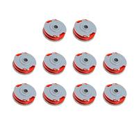 Flymo FLY021 Lot de 10 bobines de fil double 0,2 cm 4,9 m F016800385 compatible avec Contour 500 XT, Power Trim 500 XT, Mini Trim Auto ST/XT/Plus XT, Mini Trim Contour XT, Mini Trim Auto (10 bobines)