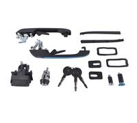 Flynsu Cylindre de serrure de porte - Serrure d'allumage - Serrure de hayon - Compatible avec G0lf II 1983-1991 191898081