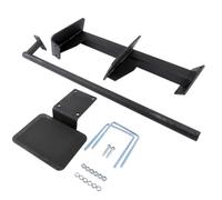 Flynsu Marchepied de bateau à 3 marches pour remorque de bateau, double marche de remplacement pour languettes de 7,6 à 8,9 cm uniquement