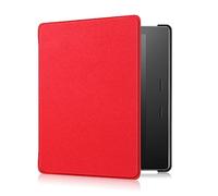 Flyorigin Étui pour Kindle Oasis (9e et 10e génération, Version 2017/2019) Coque en Cuir PU pour Amazon Kindle Oasis Coque