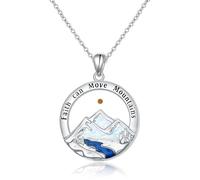 Flyow Collier en grains de moutarde, Argent sterling, Opale créé