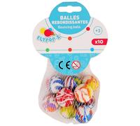 FLYPOP'S - Balles Rebondissantes - Jeu de Récréation - 030185G - Multicolore - Plastique - Anniversaire - Jeu d'Adresse - Jouet Enfant - 2,5 cm x 2,5 cm - À Partir de 3 Ans