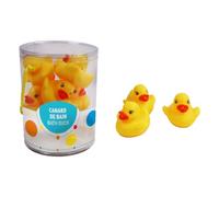 FLYPOP'S - Canards De Bain - Jeux de Bain - 051114 - Jaune - Plastique - Jouet Enfant - Cadeau - Accessoires - 6 cm - À Partir de 6 Mois