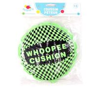 FLYPOP'S - Coussin Peteur - Blagues - 033264 - Couleur Aléatoire - Latex - Enfant - Anniversaire - Farce et Attrape - 17 cm x 2 cm - À Partir de 3 Ans