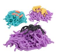 FLYPOP'S - Crazy Worm - Pâte Sensorielle avec Insecte Surprise - Jeu de Kermesse - 035645 - Modèle Aléatoire - 65 GR - Cadeau - Anniversaire - Jouet - À Partir de 6 Ans