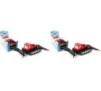 FLYPOP'S - Dameuse - Die CAST - 022221 - Couleurs Assorties - Métal - Véhicule Roues Libres - Jouet Enfant - Cadeau - Anniversaire - Neige - 12 cm - À Partir de 3 Ans (Lot de 2)