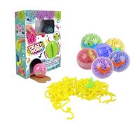 FLYPOP'S - Distributeur 12 Oeufs Surprise Crazy Worm - Pop - 053646
