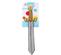 FLYPOP'S - Épée De Chevalier - Accessoires de Déguisement - 187506 - Gris - Mousse - Chevalier - Jouet Enfant - Carnaval - Costume - 43 cm - À Partir de 3 Ans