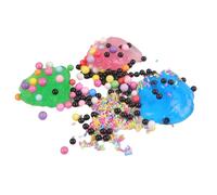 FLYPOP'S - Kit Slime avec Décoration - Loisir Créatif - 035628 - Multicolore - Plastique - Jouet Enfant - Modelage - Créativité - Activités Manuelles - Cadeau - À Partir de 3 Ans
