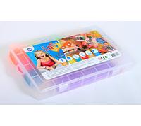 FLYPOP'S - Mallette de 2400 Élastiques Et Accessoires - Loisir Créatif - 038613 - Multicolore - Plastique - Bijoux - Jouet Enfant - Bracelet - 29 cm x 14 cm - À Partir de 6 ans