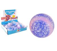 FLYPOP'S - Pack de 12 Balles Planète Anti-Stress - Jeu de Kermesse - 031073PA - Multicolore - Plastique - Enfant - Adulte - Rééducation - Anxiété - Sugar Ball - 6 cm x 6 cm - À Partir de 3 Ans