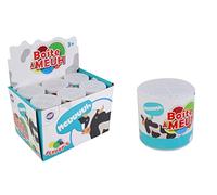 FLYPOP'S - Pack de 12 Boites à Meuh - Jeu de Kermesse - 037255PA - Bleu - Plastique - Sonore sans Pile - Jouet Intemporel - Humoristique - Cadeau Original - Vache - À Partir de 18 Mois