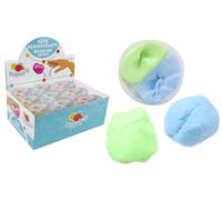 FLYPOP'S - Pack de 12 Pôts de Pâtes rebondissantes - Loisir Créatif - 034272PA - Multicolore - Enfant - Adulte - Rééducation - Anxiété - Jouet Sensoriel - 7 cm x 3,6 cm - À Partir de 3 Ans